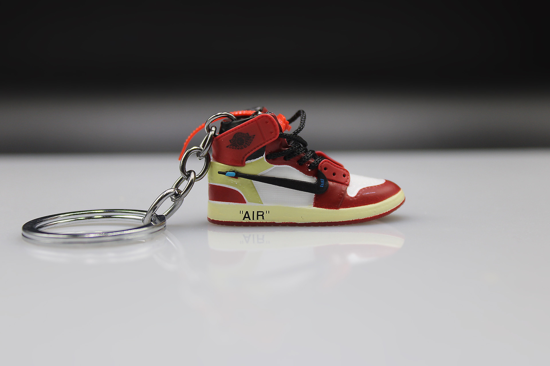 Porte-clés Sneakers 3D - Air Jordan 1 Retro High Off-White - Chicago "The Ten"