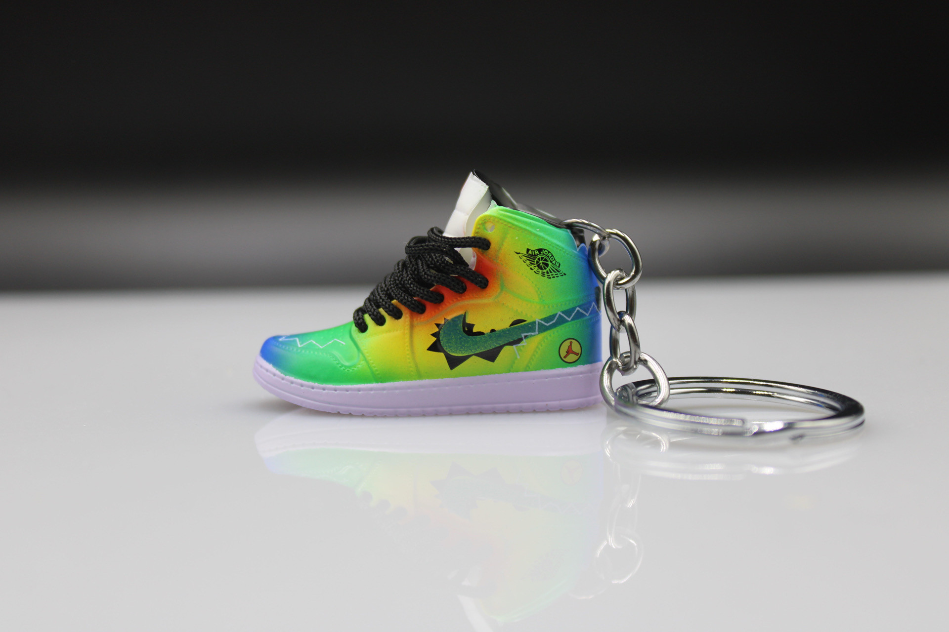 Porte-clés Sneakers 3D - Air Jordan 1 X J. Balvin - Colores Y Vibras