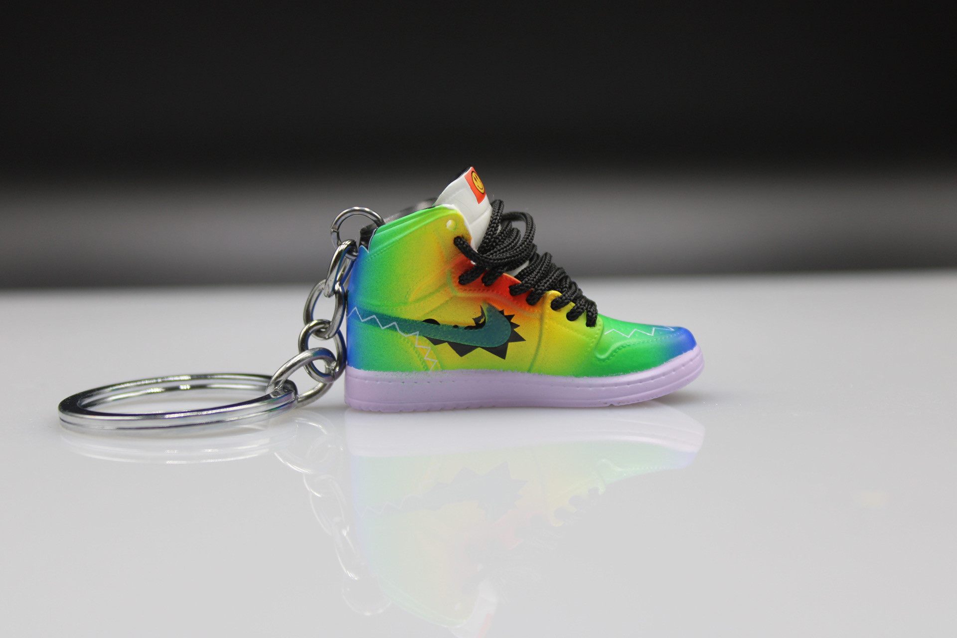 Porte-clés Sneakers 3D - Air Jordan 1 X J. Balvin - Colores Y Vibras