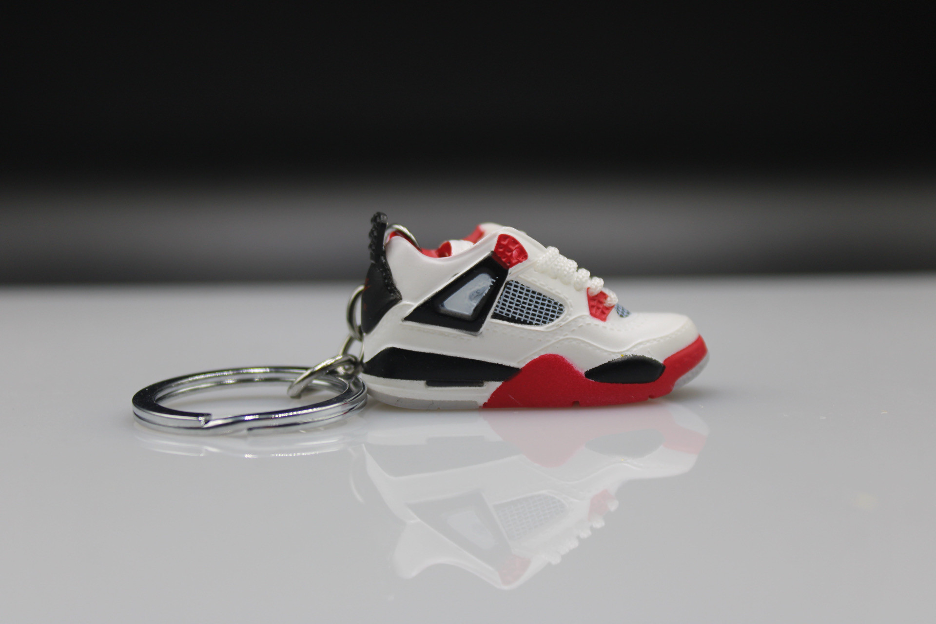 Porte-clés Sneakers 3D - Air Jordan 4 OG - Fire Red