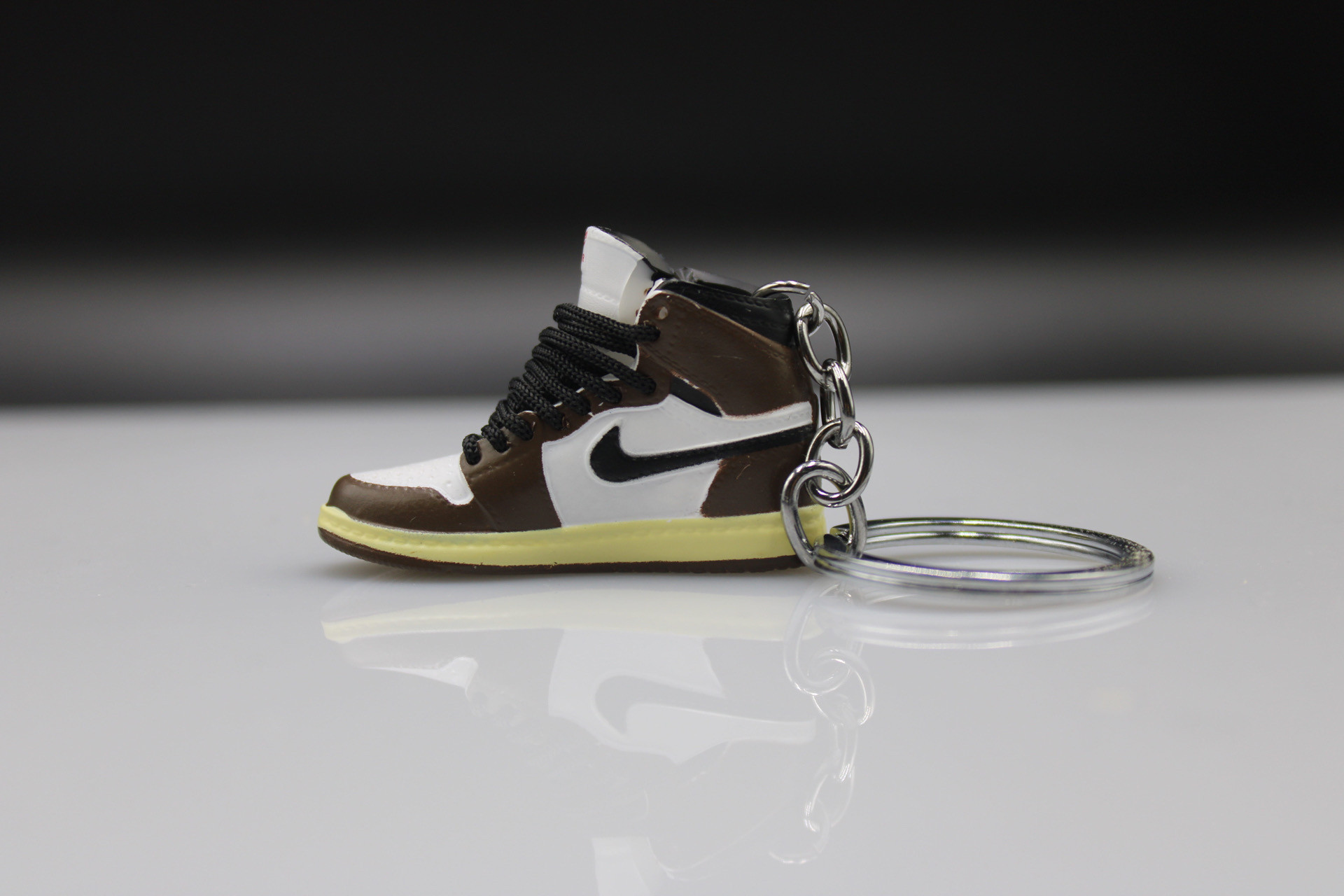 Porte-clés Sneakers 3D - Air Jordan 1 Retro High - Travis Scott Cactus Jack
