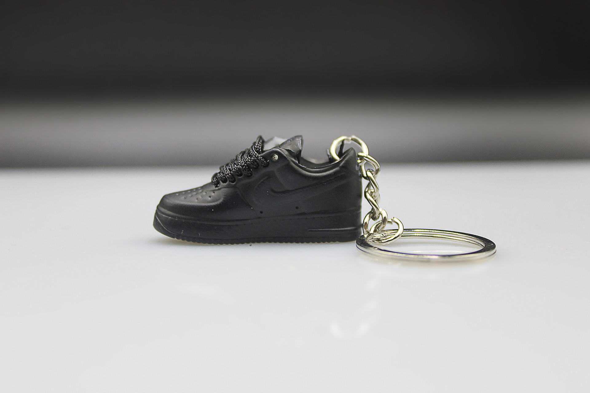 Porte-clés Sneakers 3D - Air Force 1 Supreme - Black