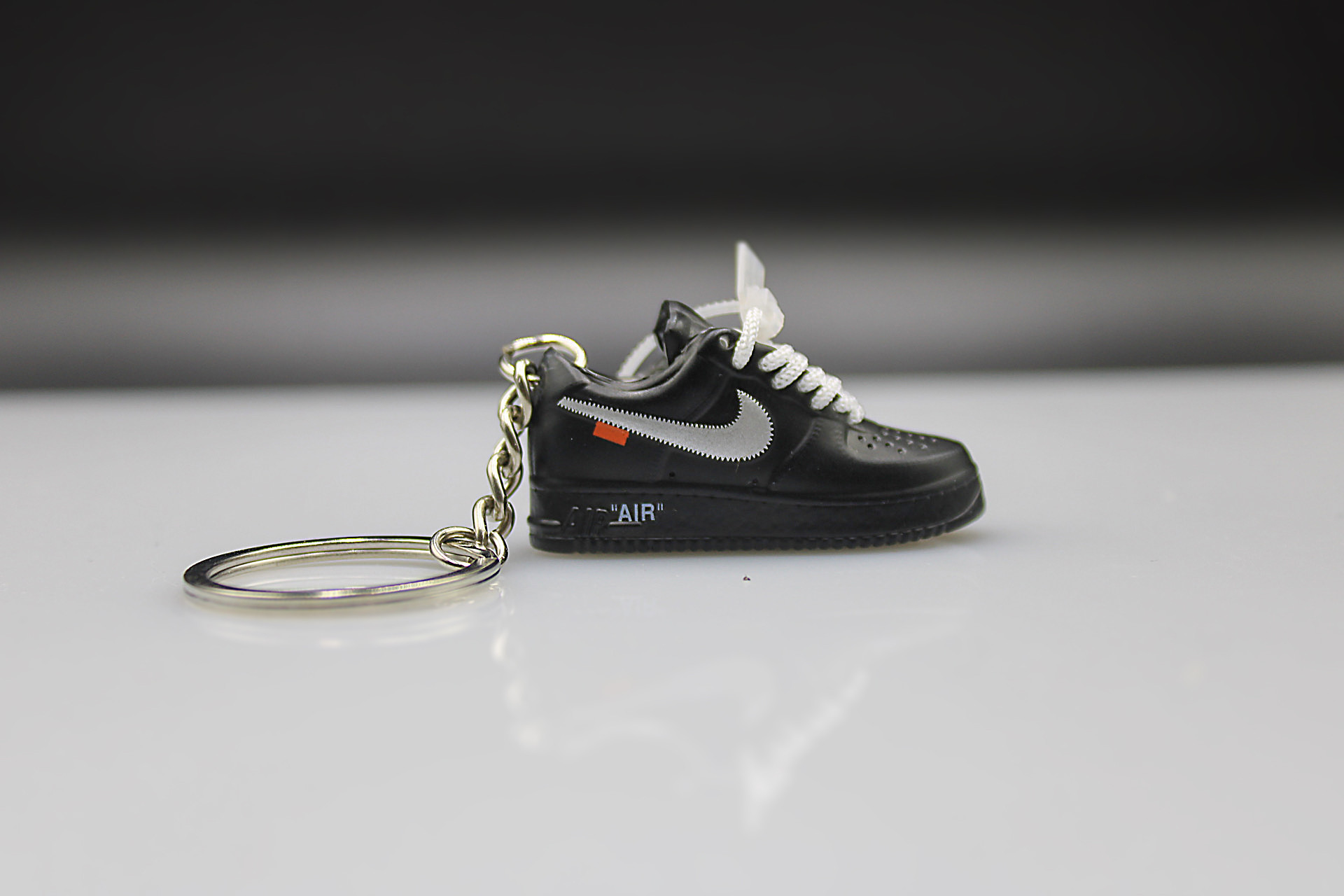 Porte-clés Sneakers 3D - Nike Air Force 1 Low Off-White Black