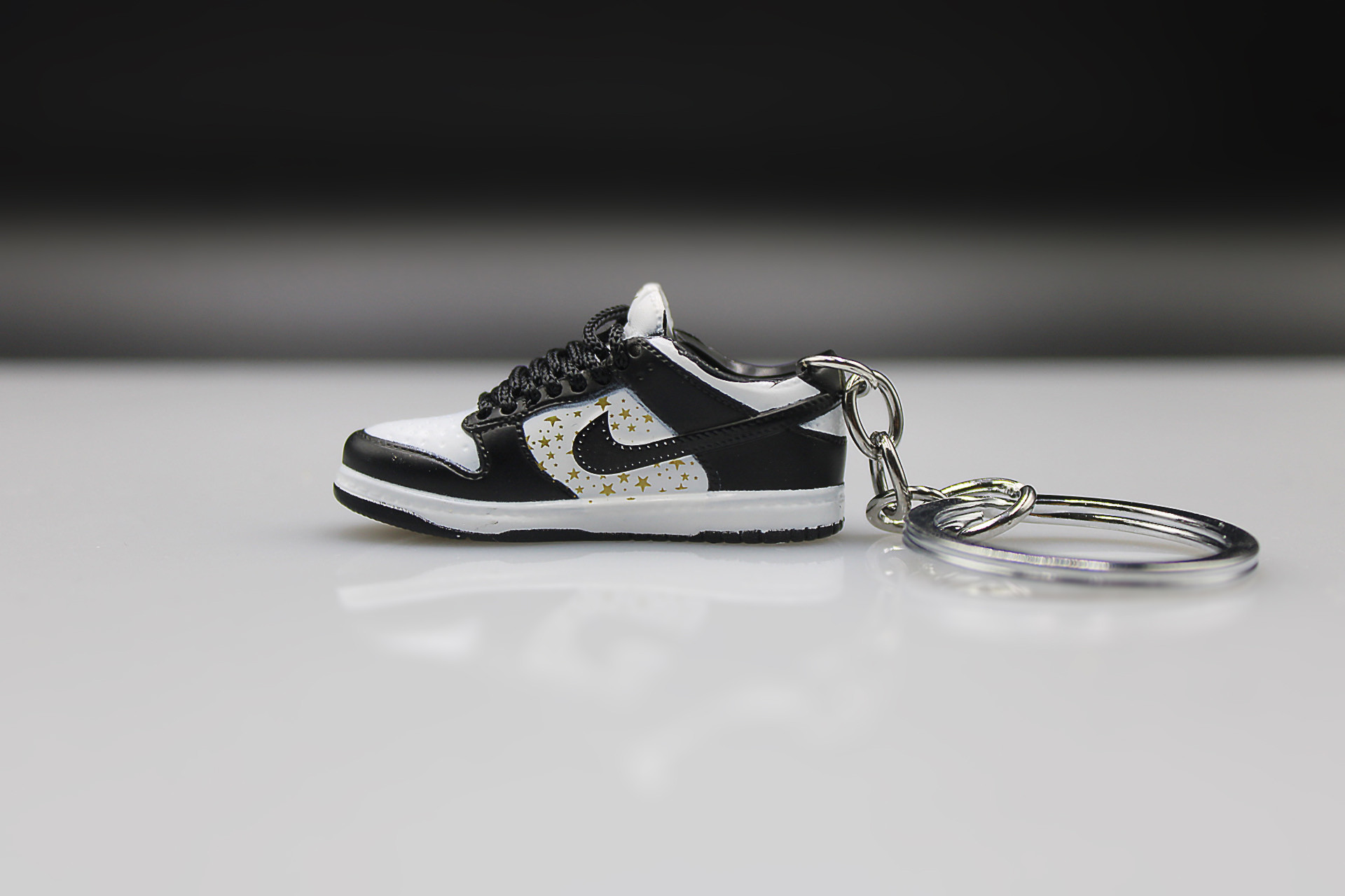 Porte-clés Sneakers 3D - Nike Dunk Low X Supreme - Stars Black