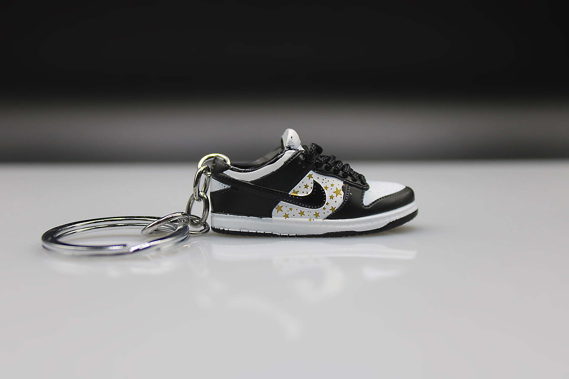 Porte-clés Sneakers 3D - Nike Dunk Low X Supreme - Stars Black