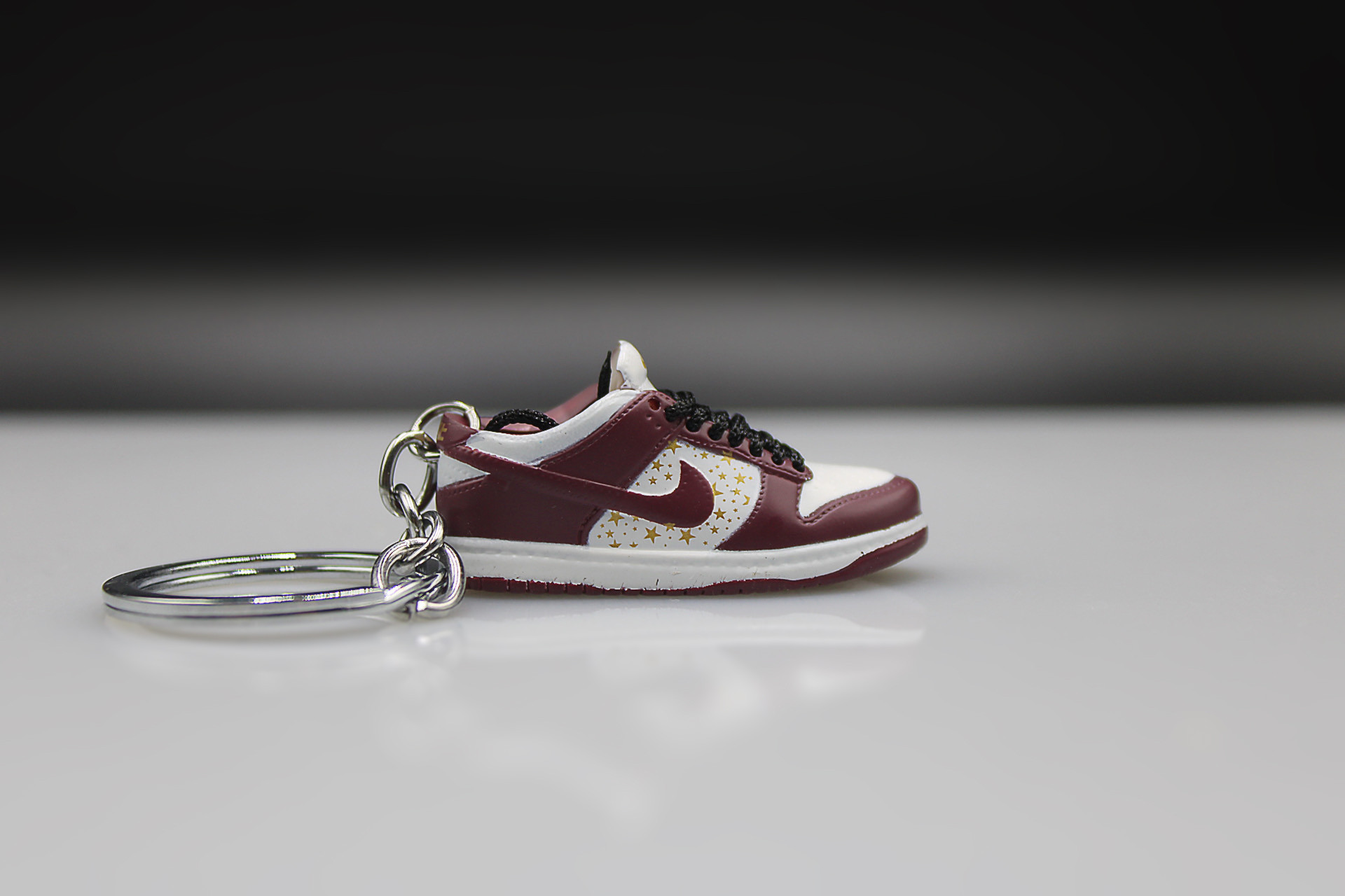 Porte-clés Sneakers 3D - Nike Dunk Low X Supreme - Barkroot Brown