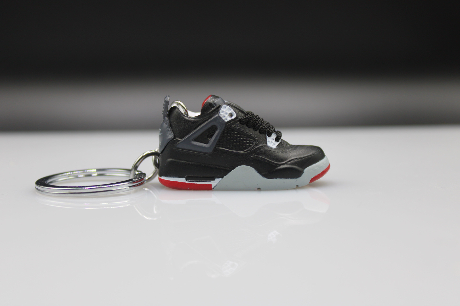 Porte-clés Sneakers 3D - Air Jordan 4 - Black Cement